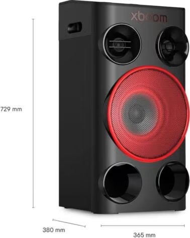LG XBOOM POWER5000 - ALTAVOZ GRAN POTENCIA PARA FIESTAS BLACK