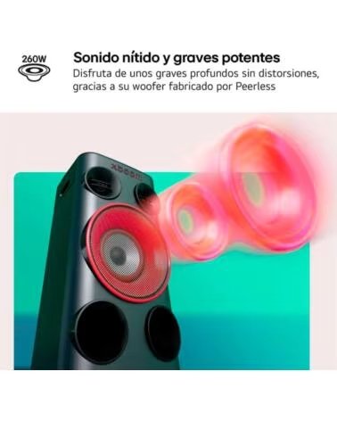 LG XBOOM POWER5000 - ALTAVOZ GRAN POTENCIA PARA FIESTAS BLACK