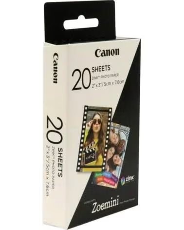 CANON ZP-2030 - PAPEL FOTOGRAFICO ZINK 20 FOLHAS