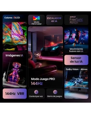HISENSE 100E7Q PRO TÉLÉVISEUR SMART TV 100 QLED UHD 4K HDR