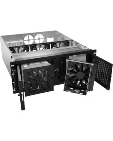 LANBERG CAJA SERVIDOR ATX PARA RACK 19 4U 520-12 2XUSB 3 0