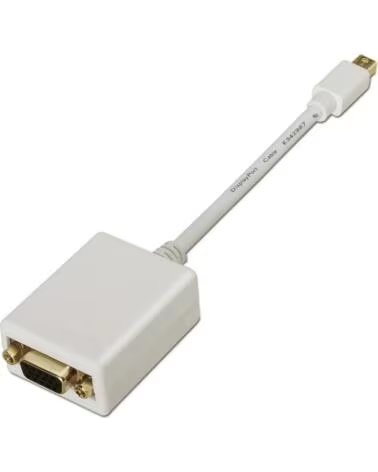 AISENS CONVERSOR MINI DISPLAYPORT A SVGA MDP-M-SVGA-H 15CM WHITE