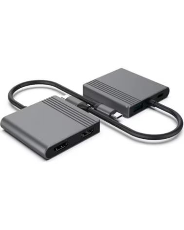 GEMBIRD A-CM-COMBO3-04 ADAPTADOR USB-C