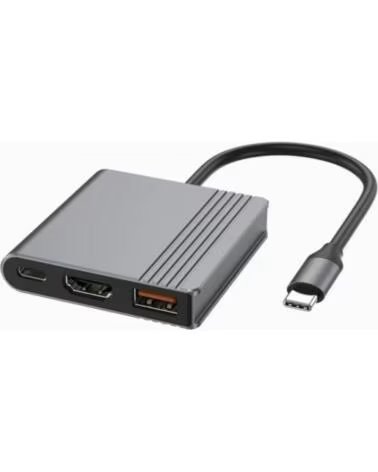 GEMBIRD A-CM-COMBO3-05 ADAPTADOR USB-C