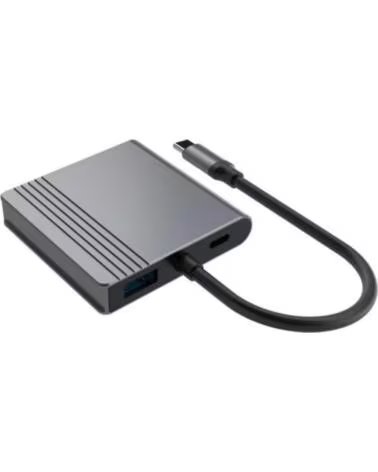 GEMBIRD A-CM-COMBO3-04 ADAPTADOR USB-C