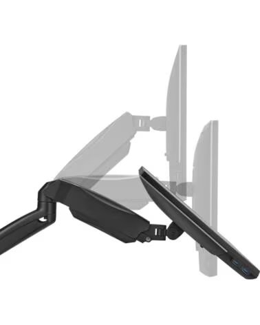 AISENS SOPORTE PARED CONTRAPESO TV 9KG 3 PIVOTES 1 BRAZO BLACK