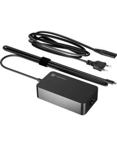 NATEC CARGADOR GRAYLING USB-C 45W PARA PORTATILES - TABLETS
