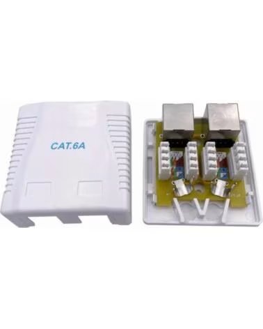 GEMBIRD NCAC-2F6A-01 CAJA DE MONTAJE SUPERFICI