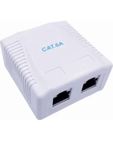 GEMBIRD NCAC-2F6A-01 CAJA DE MONTAJE SUPERFICI
