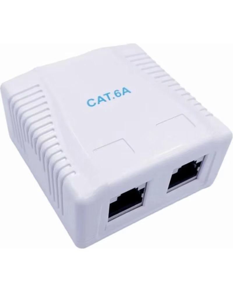 GEMBIRD NCAC-2F6A-01 CAJA DE MONTAJE SUPERFICI