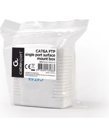 GEMBIRD NCAC-1F6A-01 CAJA DE MONTAJE SUPERFICI