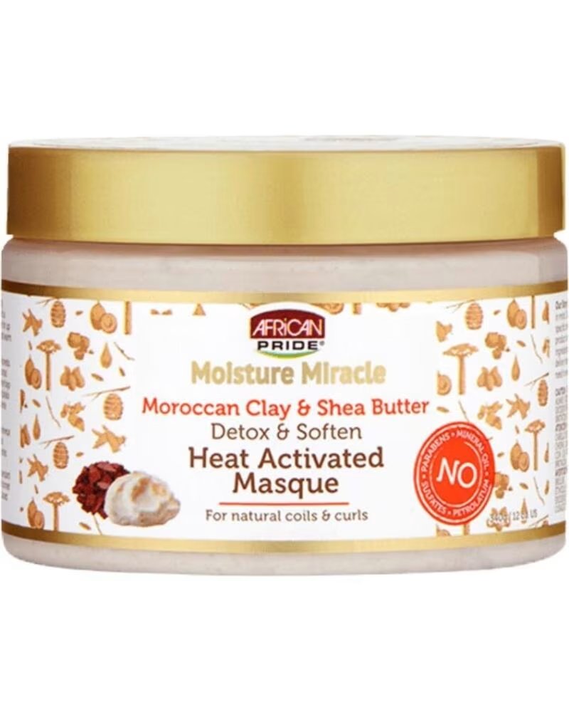 AFRICAN PRIDE Moisture Heat Actived Masque 356g