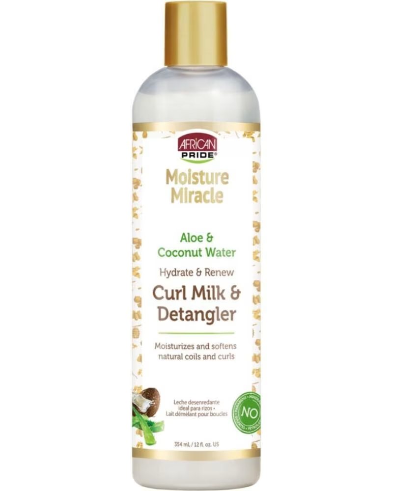 AFRICAN PRIDE Moisture Miracle Curl Milk and Detangler 354ml