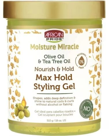 AFRICAN PRIDE Moisture Miracle Olive and Tea Tree Gel 510g
