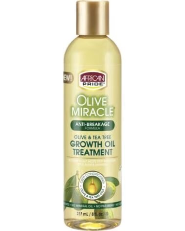 AFRICAN PRIDE Olive Miracle Growth Oil Treatment 237ml