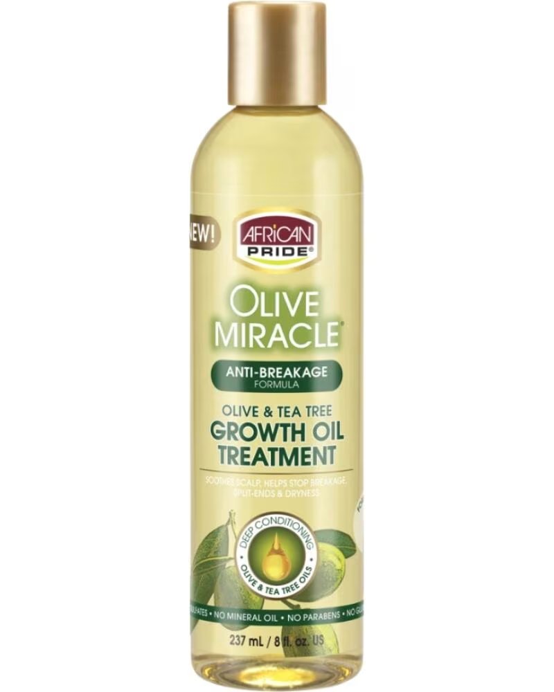 AFRICAN PRIDE Olive Miracle Growth Oil Treatment 237ml