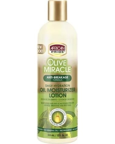 AFRICAN PRIDE Olive Miracle Oil Moisturizer Lotion 355ml