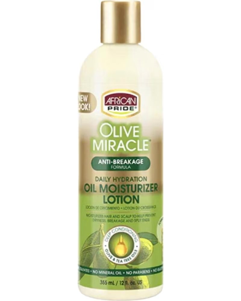 AFRICAN PRIDE Olive Miracle Oil Moisturizer Lotion 355ml