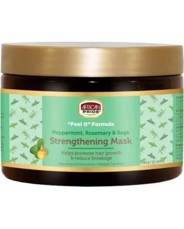 AFRICAN PRIDE Peppermint Rosemary and Sage Mask Hair Treatment 340g