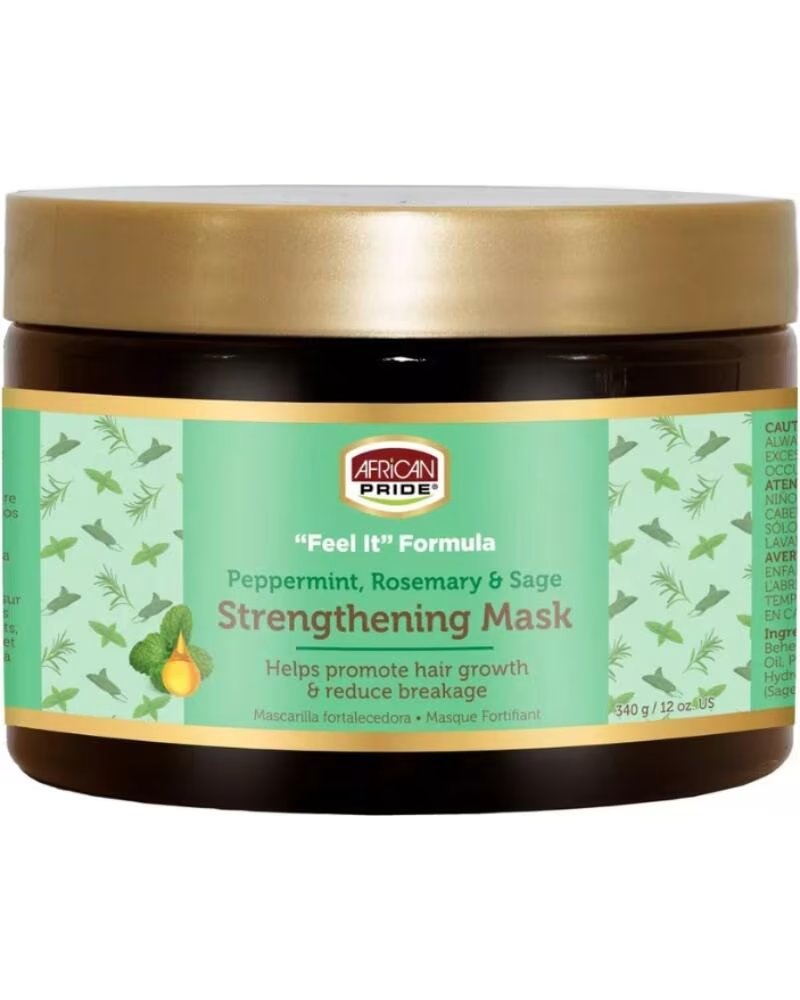 AFRICAN PRIDE Peppermint Rosemary and Sage Mask Hair Treatment 340g