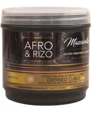 AFRO & RIZO Afro and Rizo Mascarilla 453g