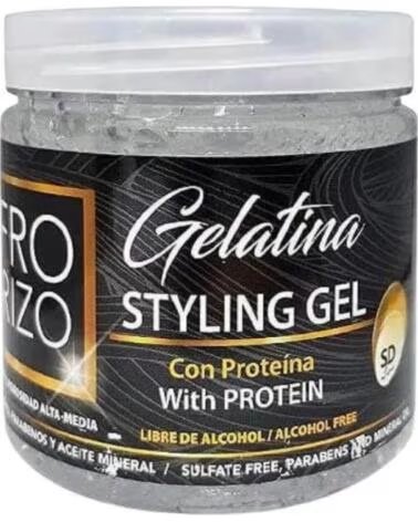 AFRO & RIZO Afro and Rizo Styling Gel Con Proteinas 453g