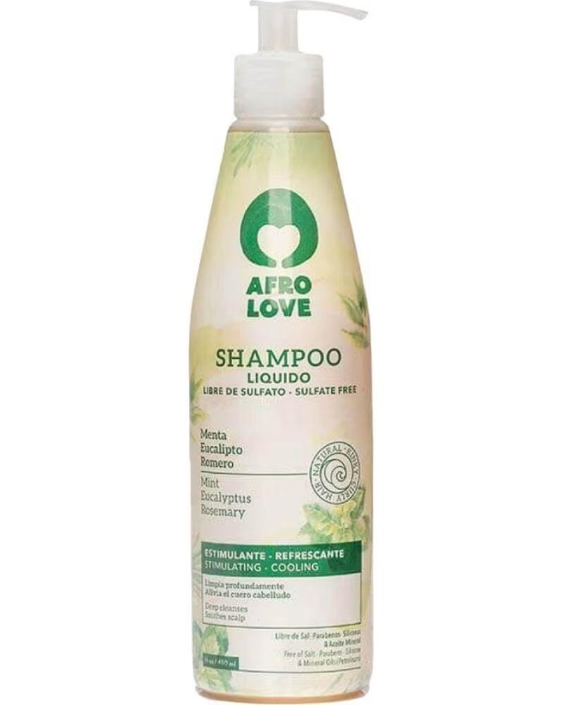 AFRO LOVE Champu Menta Romero 290ml