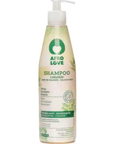 AFRO LOVE Champu Menta Romero 450ml
