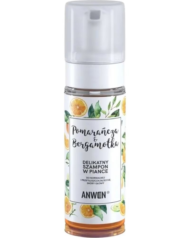 ANWEN Orange and Bergamot Champu Espuma 170ml