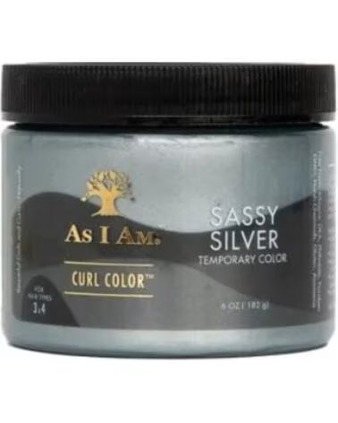 AS I AM Curl Color Sassy Silver Argent 182g