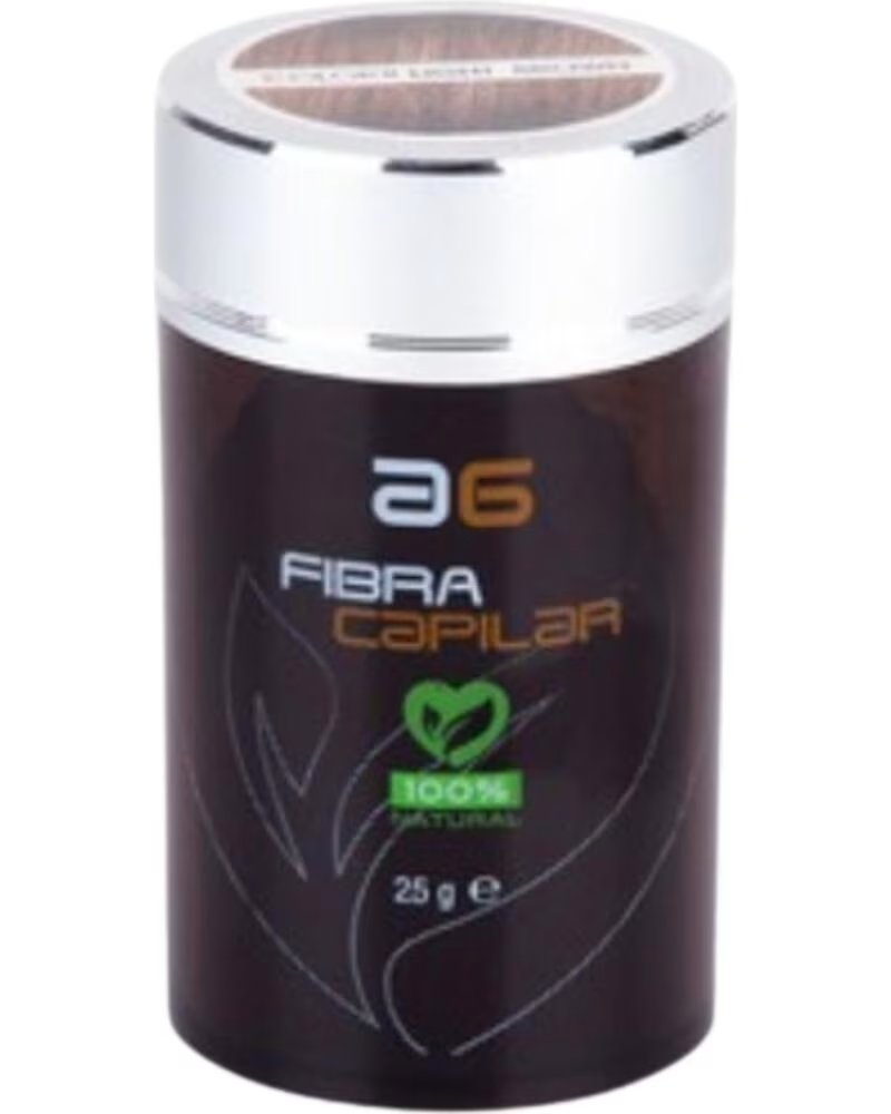 ASUER Fibra Capilar Color Marron Medio 25g