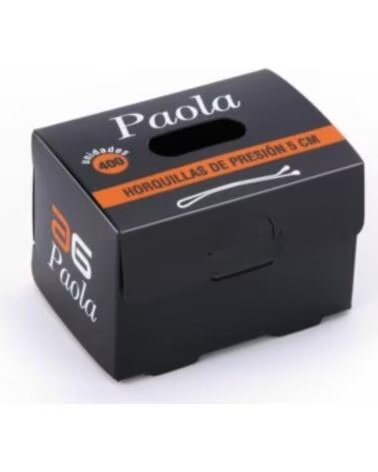 ASUER Horquilla Negro Paola 5cm 400uds