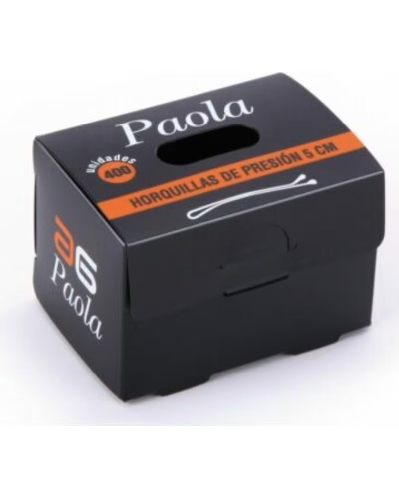 ASUER Horquilla Negro Paola 5cm 400uds
