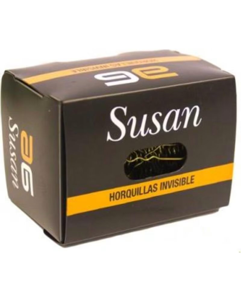 ASUER Horquilla Invisible Mini Negro Susan 800uds