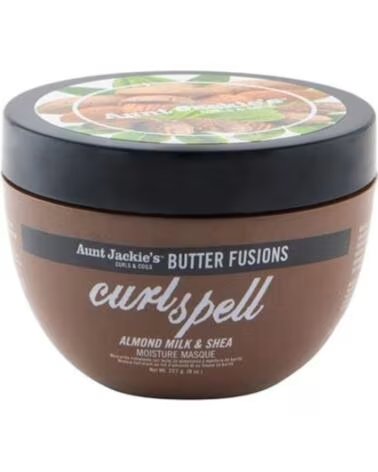 AUNT JACKIES Aunt Jackie´s Butter Fusions Curl Spell – Almond Milk and Shea Butter Moisture Masque 240g