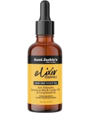 AUNT JACKIES Aunt Jackie´s Elixir Essentials Saw Palmetto and Jamaican Black Castor Hair Scalp Oil 59ml