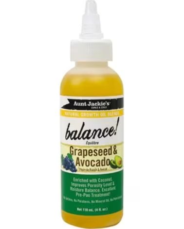 AUNT JACKIES Aunt Jackie´s Natural Oils Balance Grapeseed and Avocado 118ml