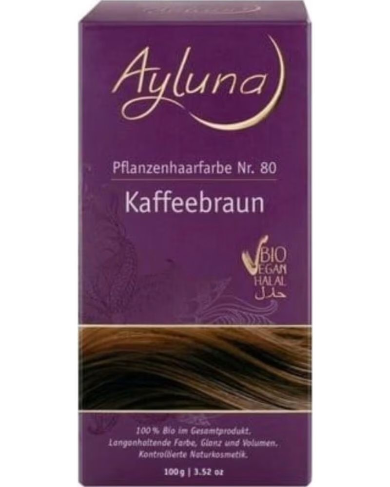 AYLUNA Tinte Vegetal Nº80 Cafe 100g