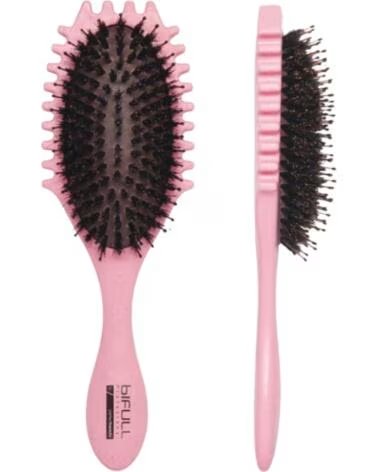 BIFULL PROFESIONAL Bifull Cepillo Hula Curly Method Rosa