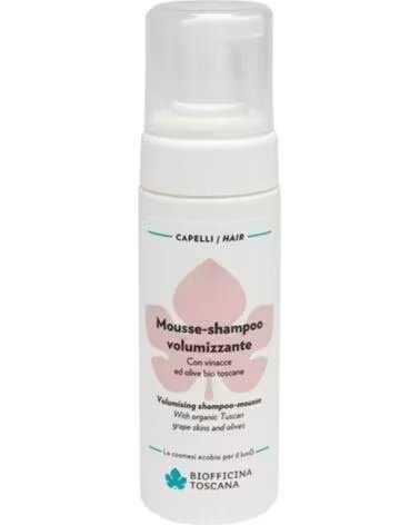 BIOFFICINA TOSCANA MOUSSE CHAMPÚ VOLUMINIZADOR CAPILAR 150ML