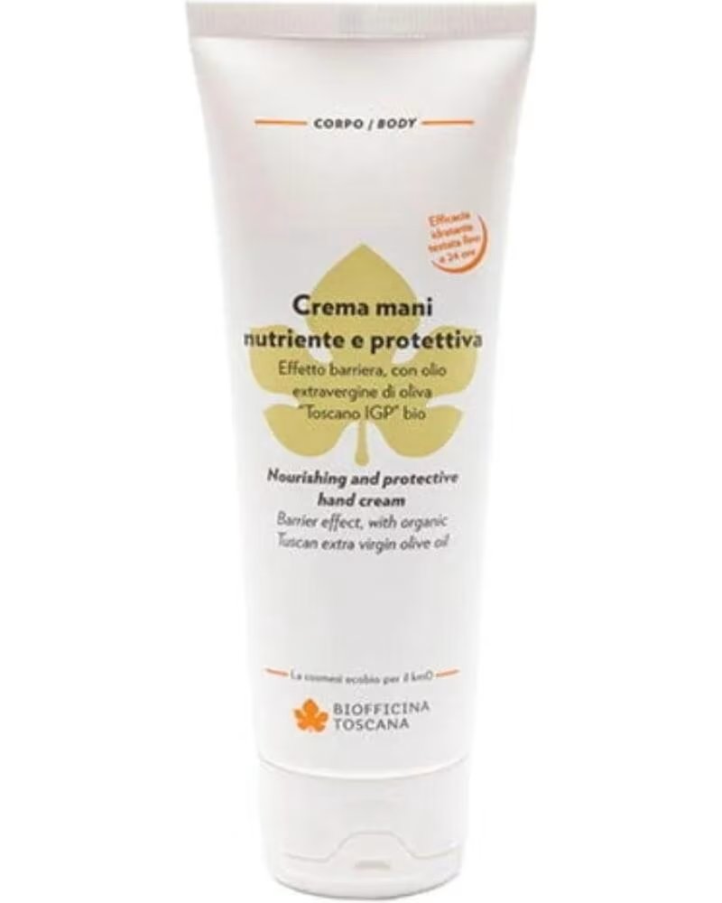 BIOFFICINA TOSCANA CREMA DE MANOS NUTRITIVA Y PROTECTORA 75G