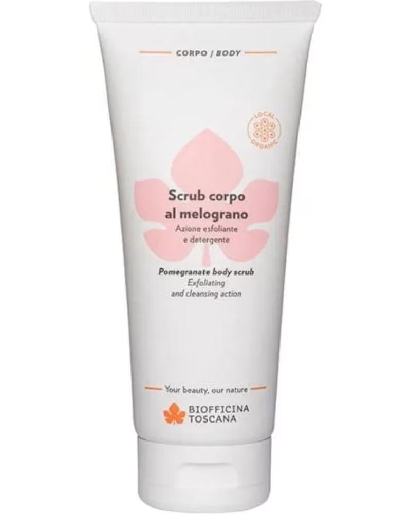 BIOFFICINA TOSCANA ESFOLIANTE CORPORAL DE ROMÃ MELOGRANO 200G