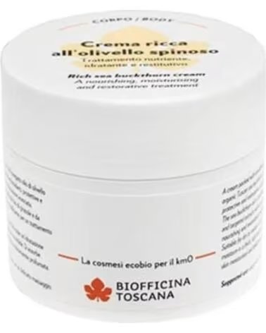 BIOFFICINA TOSCANA REICHHALTIGE KÖRPERCREME MIT SANDDORN 150 G