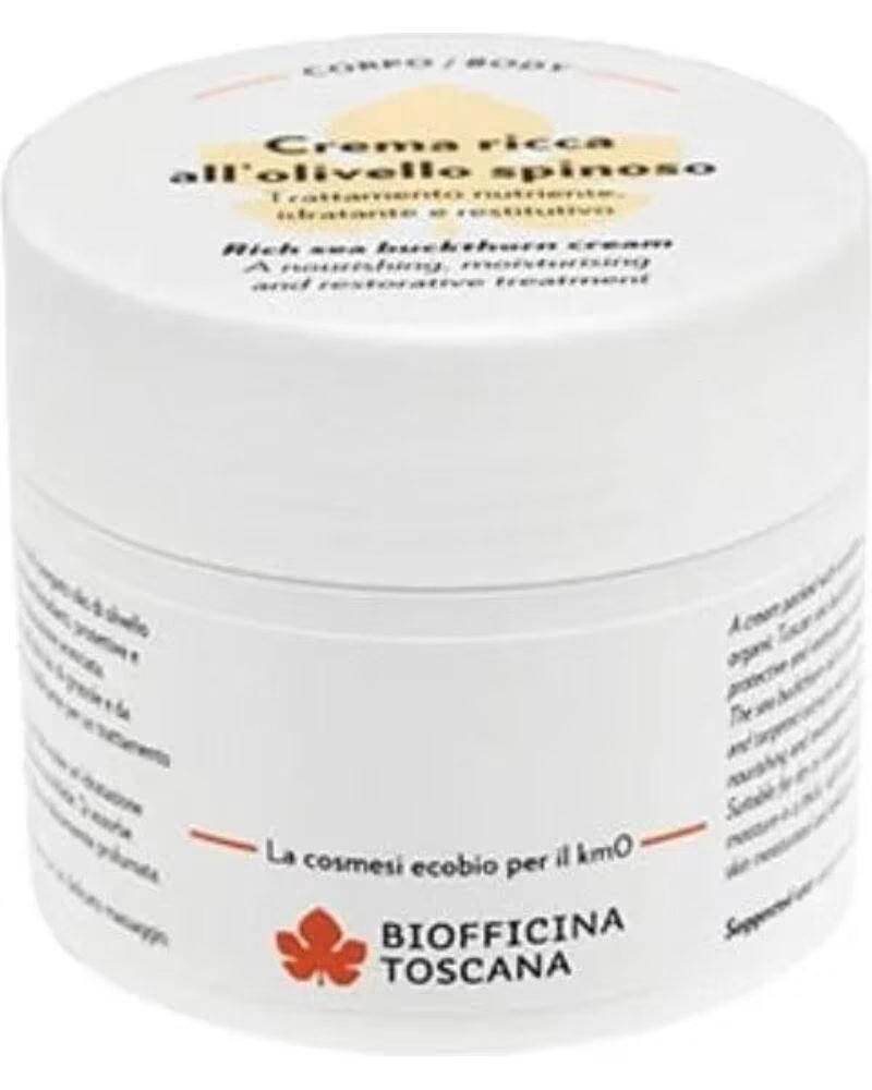 BIOFFICINA TOSCANA REICHHALTIGE KÖRPERCREME MIT SANDDORN 150 G