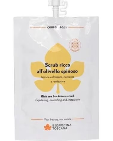 BIOFFICINA TOSCANA CORPO ESFOLIANTE RICO EM ESPINHEIRO MARÍTIMO 70ML