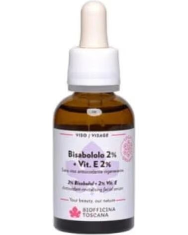 BIOFFICINA TOSCANA SIERO VISO CON 2% BISABOLOL E VITAMINA E 30ML