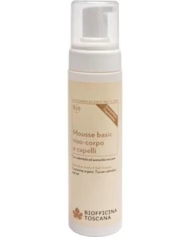 BIOFFICINA TOSCANA ORIGINS MOUSSE BASIC VISO CORPO E CAPELLI 200ML