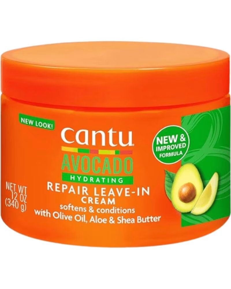 CANTU Avocado Hydrating Leave-in Conditioner Reapair Cream 340g