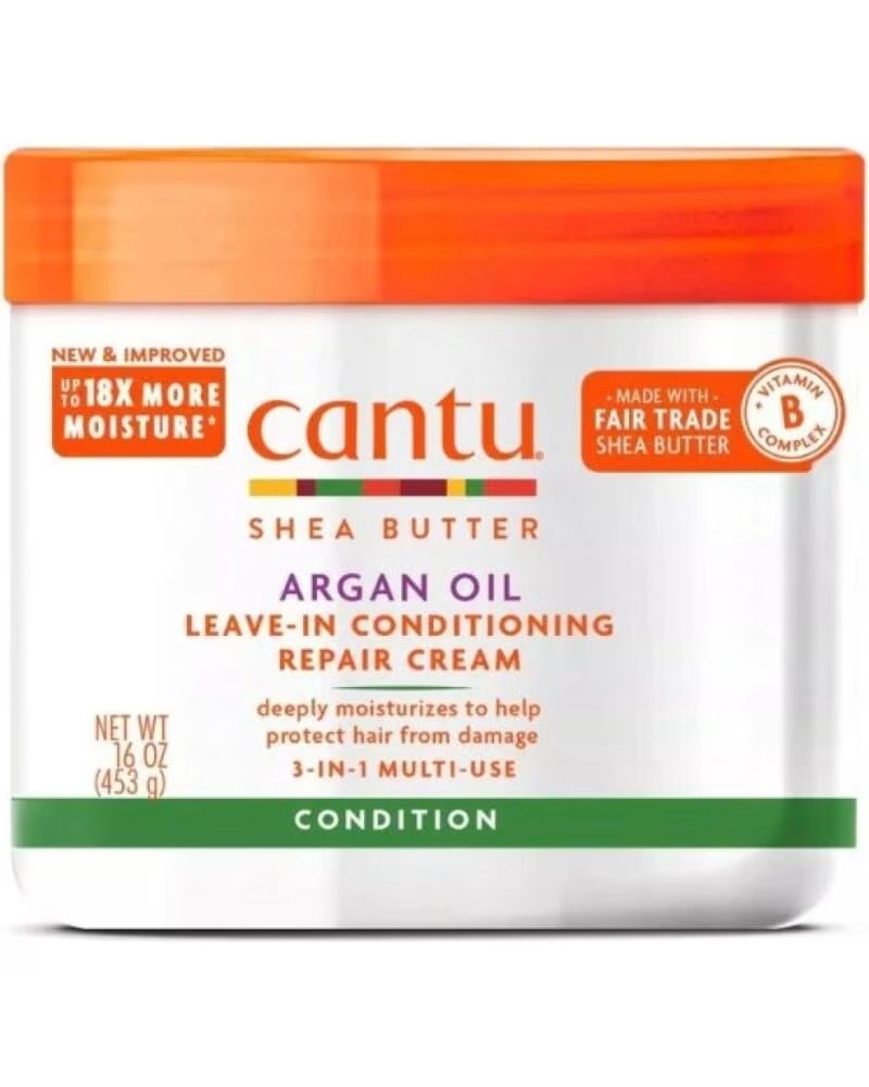 CANTU Classics Argan Oil Leave-In Conditioning Repair Cream 453g