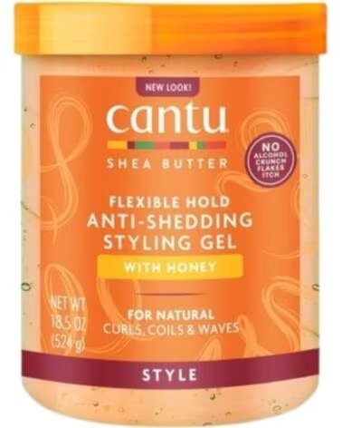 CANTU For Natural Hair Maximum Hold Anti-Shedding Styling Gel 524g